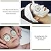 CIMAXIC 200pcs Non-woven Eye Care Pads with Cucumber Print for Women High Absorption Eye Covers for Facials Gentle Hydrating Skincare Suitable for All Skin Types