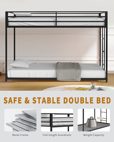 Life Sky LIFESKY METAL BUNK BED 001 Twin Over Twin Bunk Bed thumb #3