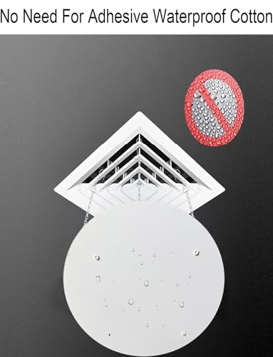 Miniatura 3 de Genérico Deflector De Aire Acondicionado De Techo Universal Redondo,Deflectores De Aire For Rejillas De Ventilación De Techo,Deflector De 30x30cm 11.8x11.8in