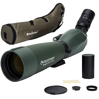 Celestron Regal M2 80ED Spotting Scope – Fully Multi-Coated Optics – Hunting Gear – ED Objective Lens for Bird Watching, Hunting and Digiscoping – Dual Focus – 20-60x Zoom Eyepiece