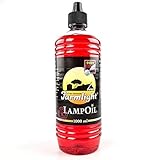 Sel-Chemie Bio Lampenöl Paraffinöl Paraffin 6 Liter Farmlight Farbe rot