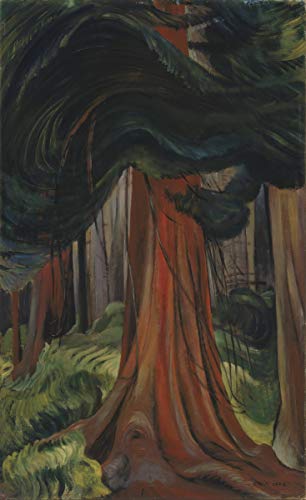 Holiday Deals 🛒 Berkin Arts Emily Carr Giclee Print On Paper-Famous Paintings Fine Art Poster-Reproduction Wall Decor(Cedar Network) #XZZ
