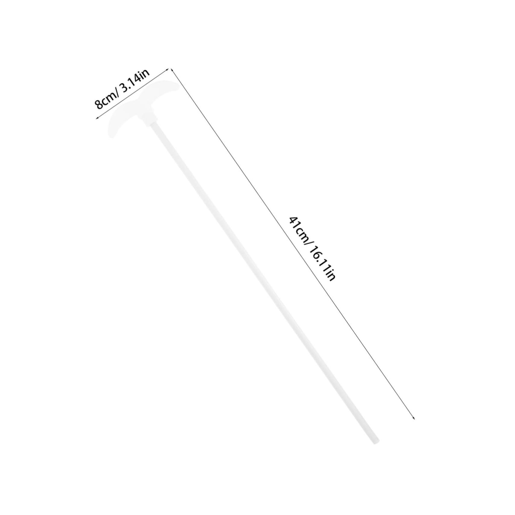 ABOOFAN 4 Pièces Tige Ptfe avec Palette Ancre Résistance Chimique Mélangeur Scellé Fuite pour Laboratoire Efficacité Améliorée pour Expériences Précises