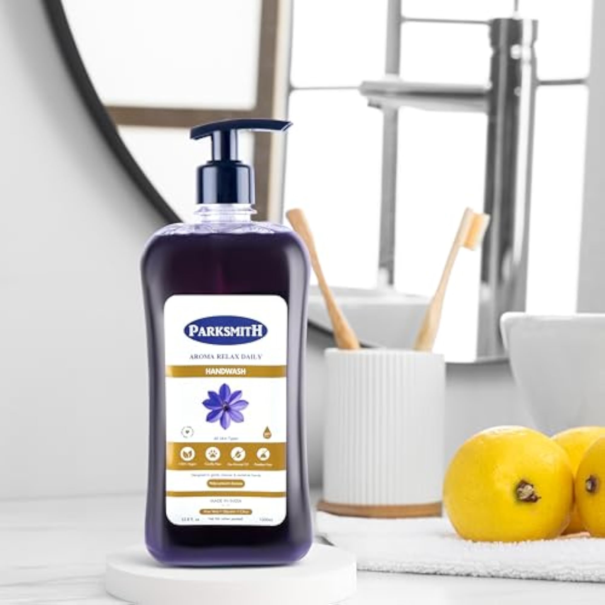 Aroma Relax Daily Liquid Handwash Luxury Pump Bottle 1 Litre