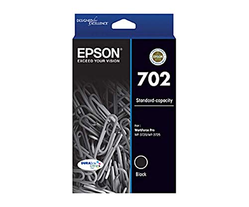 Epson 702 cartouche d'encre noire d'origine C13T344192 consommable standard jet d'encre