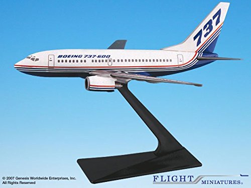 Boeing Demo (81-04) 737-600 Flugzeug Miniaturmodell Kunststoff Snap Fit 1:200 Teilenummer ABO-73760H-001 Cover