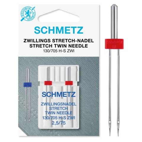 SCHMETZ 2.5/75 Stretch Twin Needle Set Cover