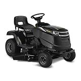 Alpina AT3 98 A Tracteur de Jardin, 6,5 kW, 98 cm – Éjection latérale, Kit Mulching inclus – Pelouses jusqu'à 4 500 m²