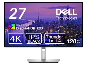 Dell U2723QE 27inch 4K ハイエンドモニター Dell U2723QEレビュー:27インチのハイエンド4Kモニタ。IPS black