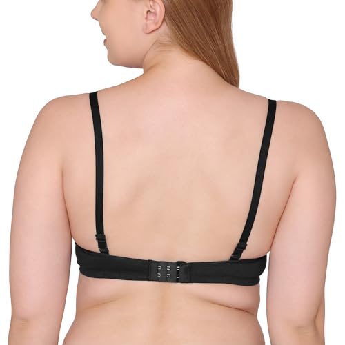 Image of Tweens - Medium Padded Cotton Rich Bra - Full Coverage, Seamless, Multiway Straps, Wirefree Everyday T-Shirt Bra (Pack of 2)