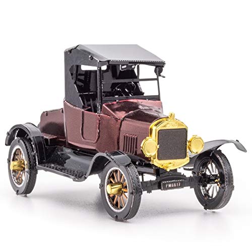 Fascinations Metal Earth 1925 Ford Model T Runabout 3D Metal Model Kit - Image 5