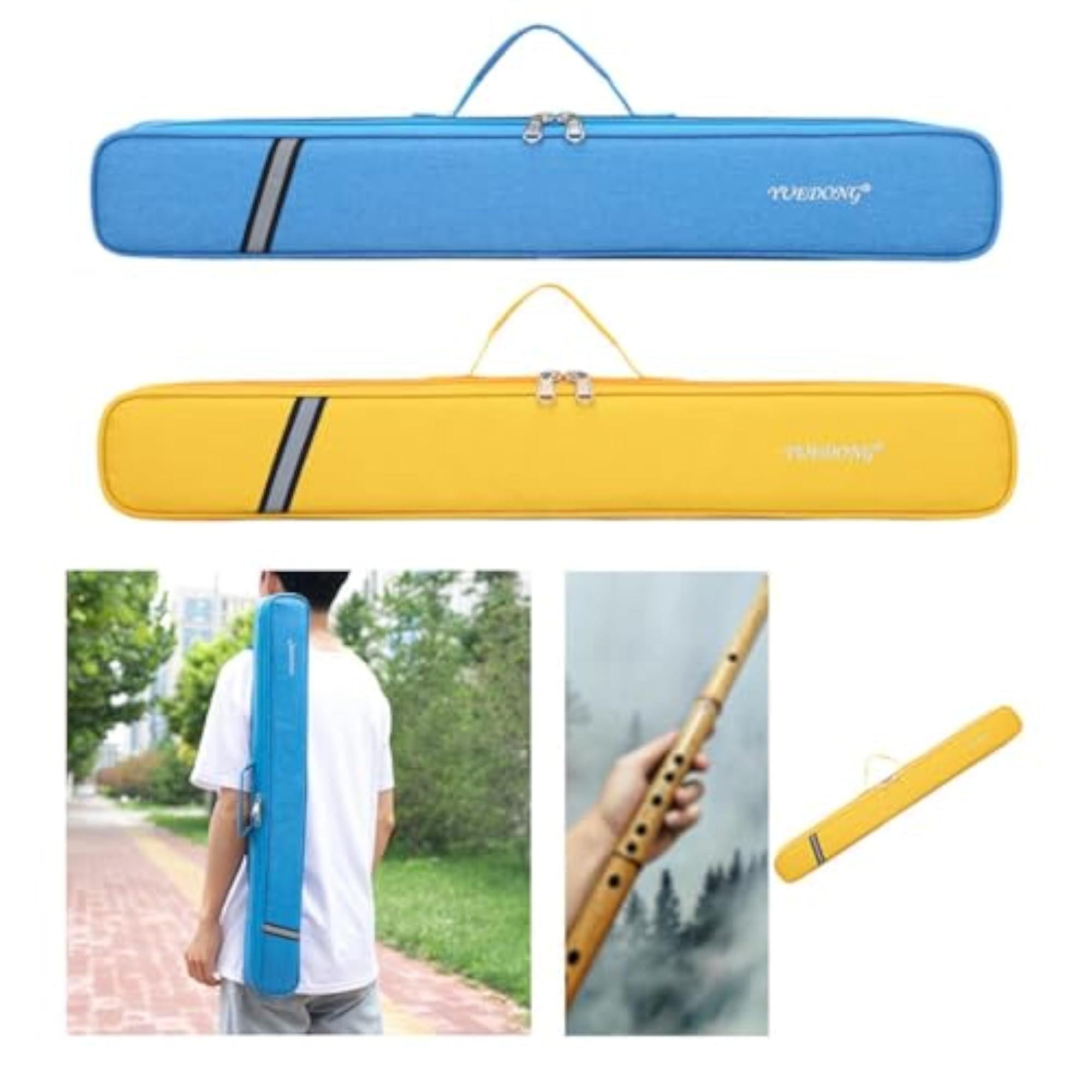 Bamboo Flute Bag, Oxford Cloth Flute Pouch