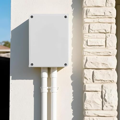 Boîte de distribution électrique étanche IP65 sous verre pour dérivation extérieure - 6