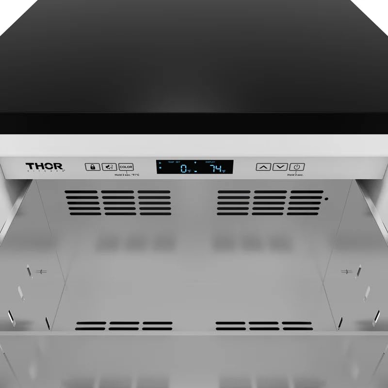24 Inch Undercounter Built-In/Freestanding Drawer Freezer – Stainless Steel | Gordon Ramsay Series on Fridge.com - View 6