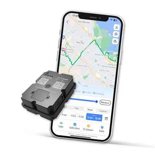 WANWAYTECH GPS Tracker Vehicle - 4G LTE Real-Time GPS Tracking