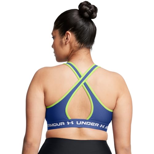 Image of Under Armour Women's Crossback Mid Impact Sports Bra