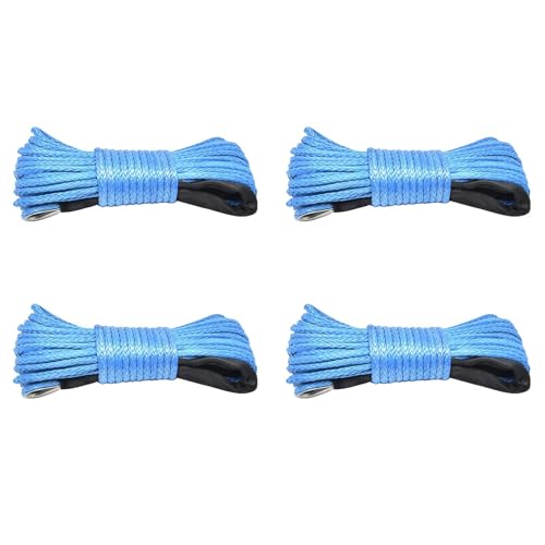 Cuerda de cabrestante de fibra de alta resistencia y nylon premium 6Mmx15M para arrastre