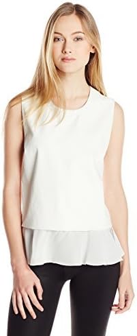 Madison Marcus Women's Faux Leather Tank