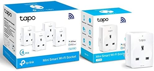 TP-Link Tapo Smart Plug Wi-Fi Outlet, Works with Amazon Alexa (Ec...