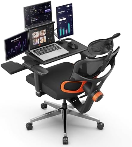 Newtral Ergonomic Office Chair with Fully Adaptive Lumbar Support...