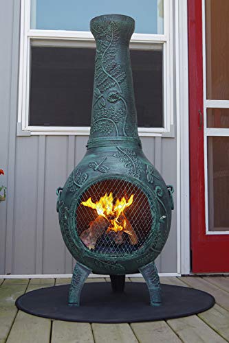 Blue Rooster Dragonfly Chiminea - Image 3