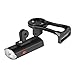 Front Headlight USB LED Bicycle Light 2000mah Lithium Battery 6 Light Mode with Bike Stem Top Cap Mount Computer Support For Garmin Bryton