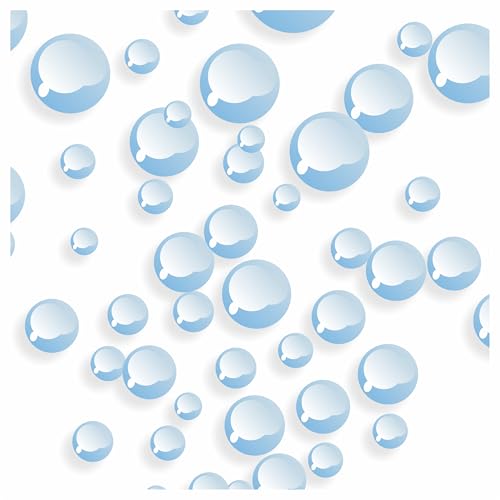 132 adesivi a bolle, resistenti all'acqua e alle intemperie, trasparenza 0%, segni di copertura, decorazione da parete, decorazione da parete, auto e progetti per la casa (bolle, A5)