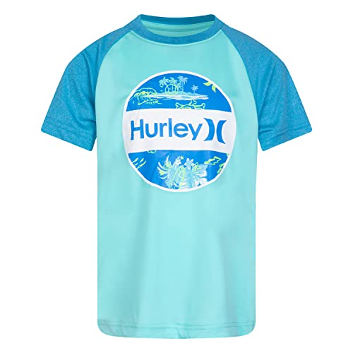 Image of Hurley Boys' Icon UPF 50+ Rash Guard Swim