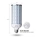50 Watt LED Corn Lamp,5000 Lumen 350 Watt Equivalent 6500K,Cool Daylight White LED Street & Area Light,E26/E27 Medium Base,for Garage Factory Warehouse High Bay Barn and More