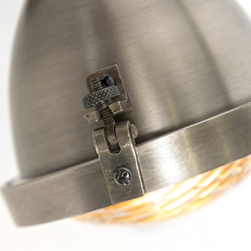 Qazqa Industriële Wandlamp Brons 13cm - Facil