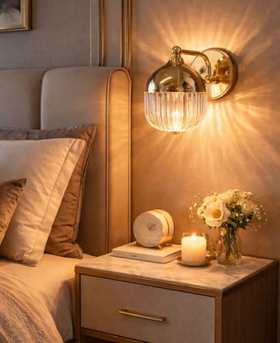 Image of 12 Watt Led Wall Light and Wall scones wall lamp for- Home, Kitchen, Bedside, Bedroom, Living Room, Office, Indoor, Bedside, Mirror Side, Diwali Lighting (Art Deco)