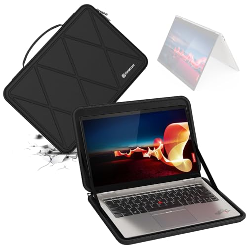 Image of Smatree Hard EVA Protective Sleeve Case Compatible for 13.5 inch Lenovo ThinkPad X1 Titanium Yoga 2 in 1 Laptop Notebook Bag (X8249)