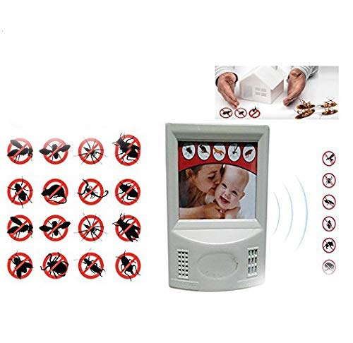SLICETER Family Suraksha Ultrasonic Pest Repellent Fleas,Rat, Spider, Cockroach & Ants Repeller Health Care System - No Killing, No Poison,No Chemical, No Refilling, Non-Toxic