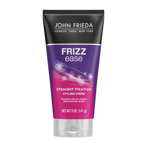 John Frieda Frizz-Ease Straight Fixation Smoothing Creme 5 oz. (Pack of 6)
