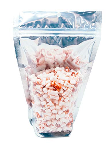 Bloody Bones Treat Toppers - 1 Lb. Resealable Stand Up Candy Bag - White Candy Bone Shaped Sprinkles w/ Red Splashes - Halloween Themed Sprinkles for Holiday Desserts and Snacks - Thumbnail 7