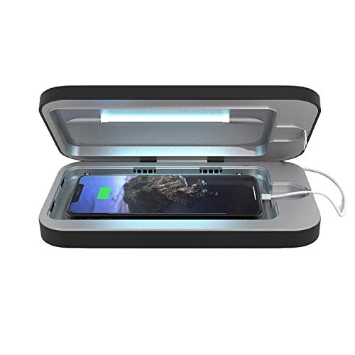 PHONESOAP (フォンソープ) スマホ除菌装置 UV-C(紫外線)を使った実証試験済み除菌器 (ブラック)