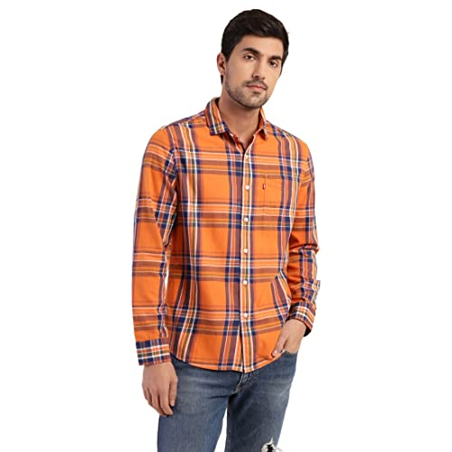Image of Levi's Men's Checked Slim Fit Shirt