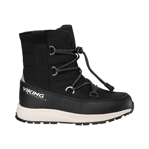 Viking Mädchen Equip Warm Wp Sl Snow Boot, Schwarz, 39 EU