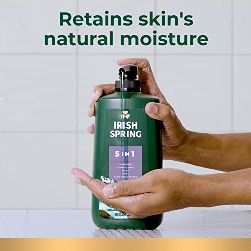 Irish Spring 5-in-1 Body Wash, 30 Oz Pump