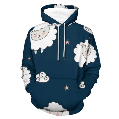 Hoodie agneau blanc unisexe pour ne plus choisir entre confort et style