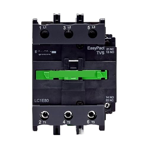 Contacteur LC1E80M5N 80A 50Hz pour commande de moteur triphasé