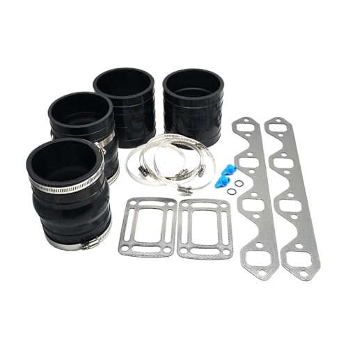 Collecteur d'échappement moteur hors-bord V8 5.0 5.8 L joint étanchéité 3852696