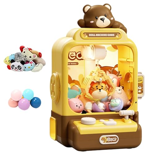 Mini machine à griffes pour enfants distributeur automatique Bear Home jouets de Noël mignons