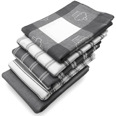 LivinEase 100% Cotton Absorbent Tea Towels Cover