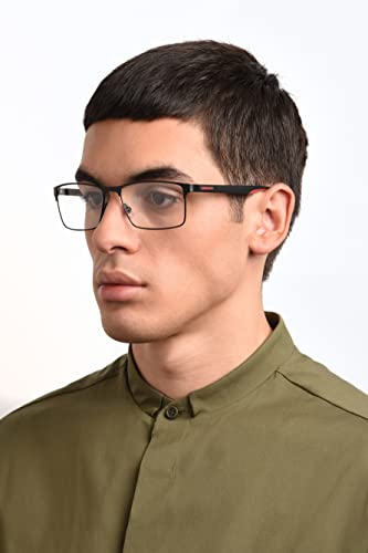 Image of Carrera mens Carrera 8863 Rectangular Prescription Eyewear Frames