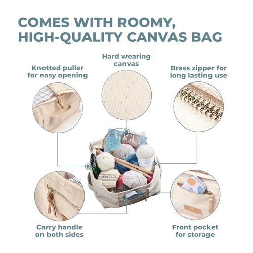 Image of Pack of 9 Blocking Mats for Knitting and Crocheting - Extra Thick Blocking Boards for Crochet Projects - Block Mats for Knitting with Circular Gridlines, 150 T-Pins, and Storage Bag