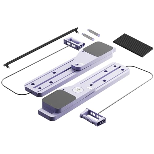 BIGWET Pilates Board, 7-in-1 Pilates Reformer Set, Pilates Reformer Machine