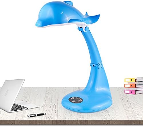 L5118PK Uniware Kids Dolphin Shaped LED Desk lamp, Unique Gift for Children,10 W (Pink), Unique Design, Birthday Gift, Christmas Gift
