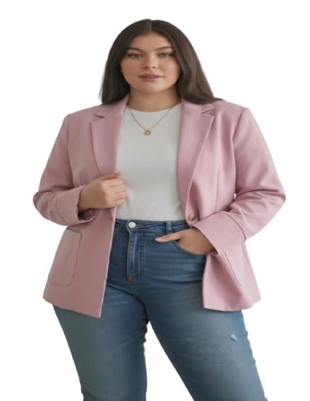 Ladies Classic Lavender Blazer | Office Wear Formal Coat for Women-image-39