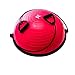 HIRAM Balance Ball 58cm Balance Trainer Gleichgewichtstrainer Gymnastikball Trampolinball Fitness Balance Ball Gymnastikball mit Zugbändern für Krafttraining Gleichgewichtstraining (Rosa)